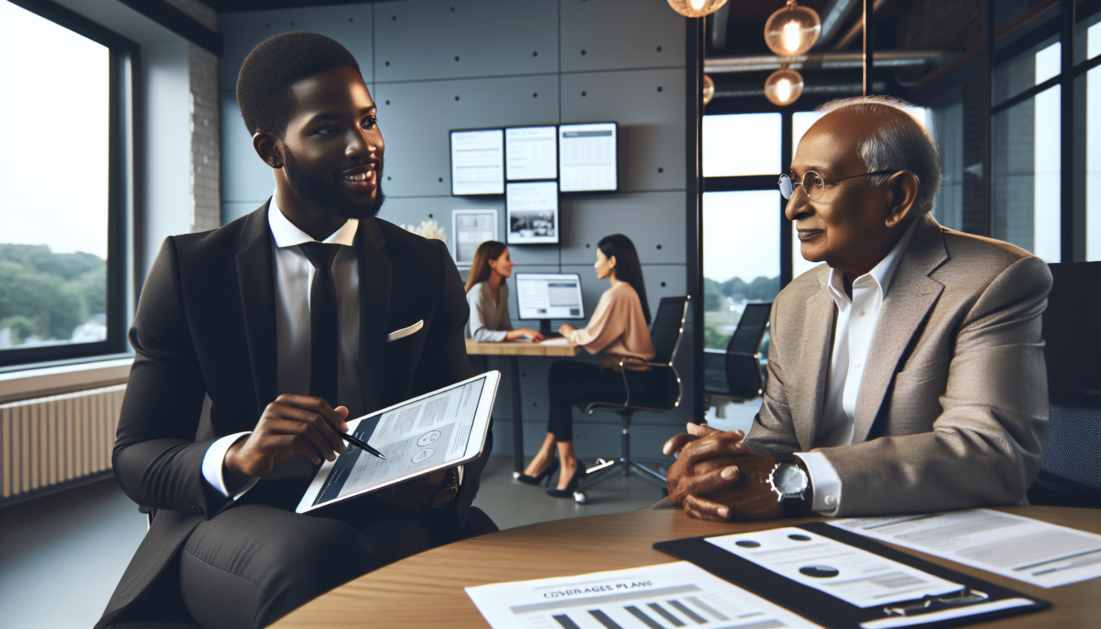 10 Reasons Seniors in Texas Are Choosing Final Expense Insurance in 2026 - insurance agent explaining senior life insurance a