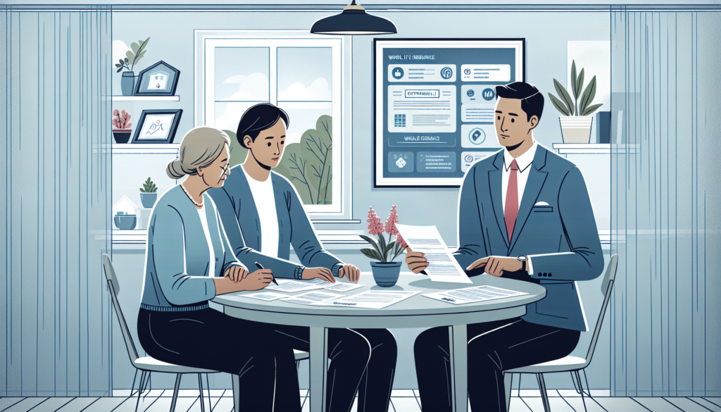 5 Myths About Whole Life Insurance That Cost Families Thousands - Older couple reviewing whole life insurance options to prot