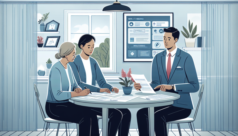 5 Myths About Whole Life Insurance That Cost Families Thousands - Older couple reviewing whole life insurance options to prot