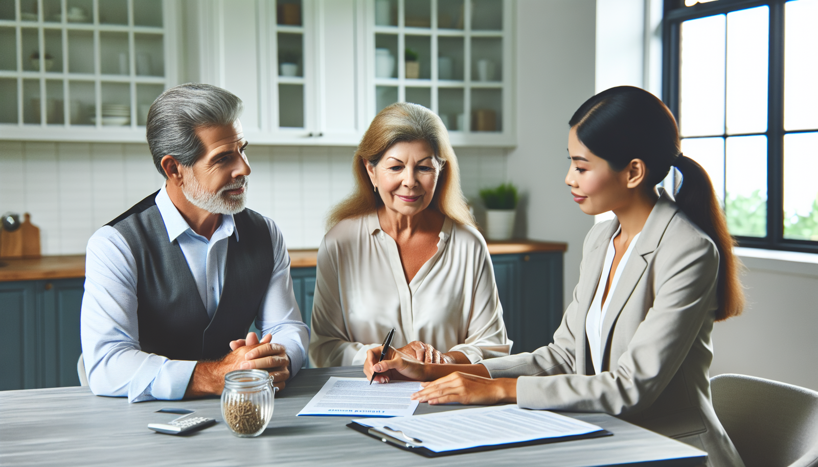 How Cash Value Life Insurance Works (And When to Use It) - Older couple reviewing how cash value life insurance works with an