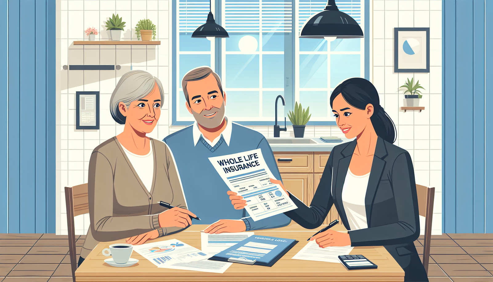 Whole Life Insurance Explained Simply: 7 Facts Every Family Should Know - Arizona couple reviewing whole life insurance expla