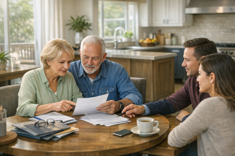 Why Is Final Expense Insurance Important - Senior couple reviewing final expense insurance documents to understand why final